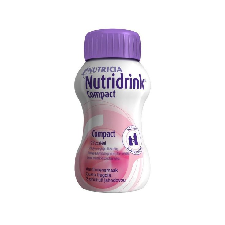 Nutridrink Compact Fragola Nutricia 4x125ml