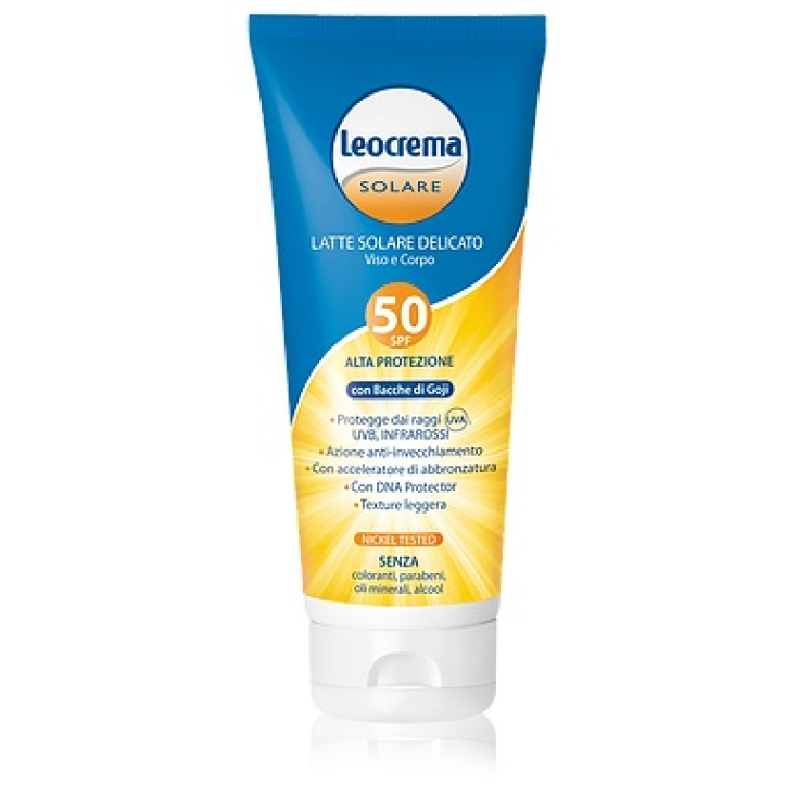 Latte Solare Delicato SPF50 Leocrema 200ml