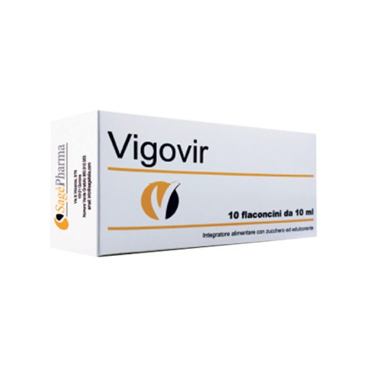 Vigovir Sagè Pharma 10 Flaconcini Da 10ml