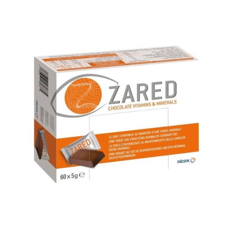 Zared Chocolate Vitamins & Minerals 60 x 5g