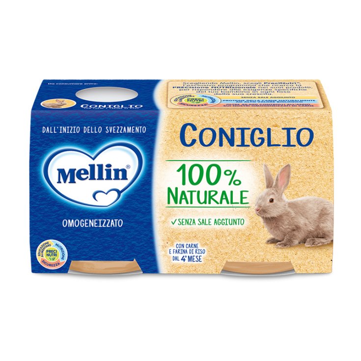 Coniglio Mellin 2x120g