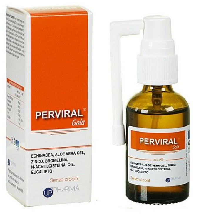 Perviral Gola Spray Orale Up Pharma 30ml