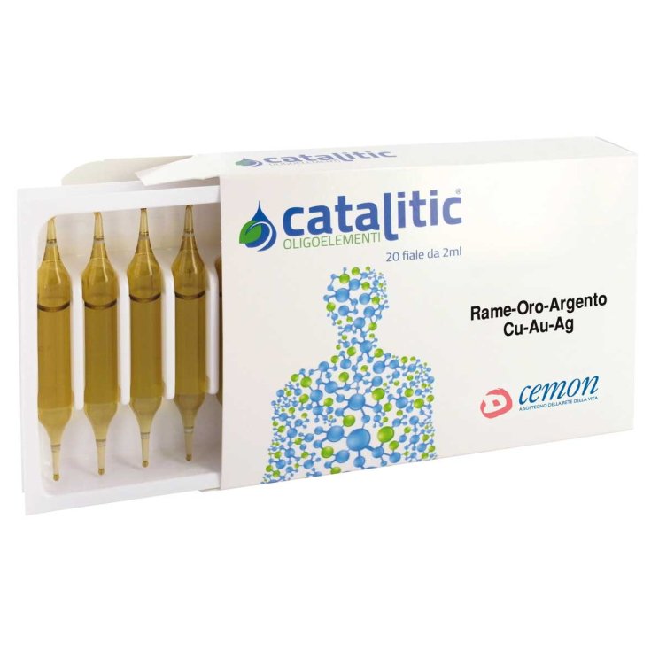 Catalitic® Rame-Oro-Argento (Cu-Au-Ag) Cemon 20 Fiale da 2ml