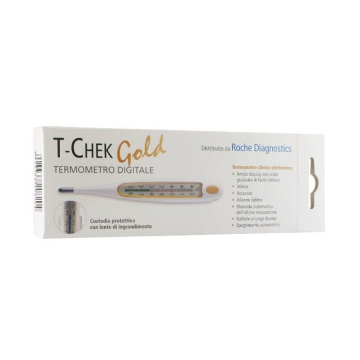 T-Chek Gold Termometro Digitale Roche Diagnostic 1 Pezzo