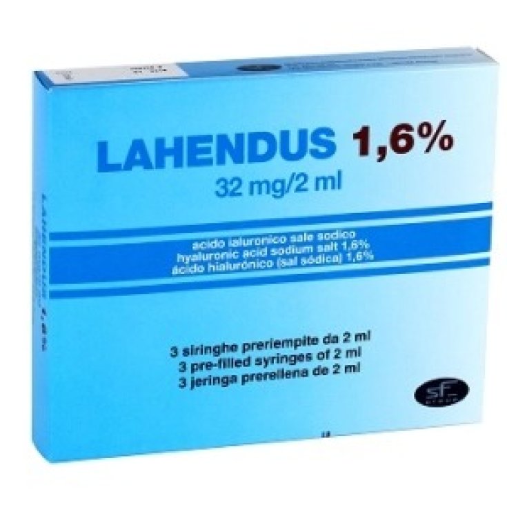 LAHENDUS Acido Ialuronico Sale Sodico 1,6% 3x2ml