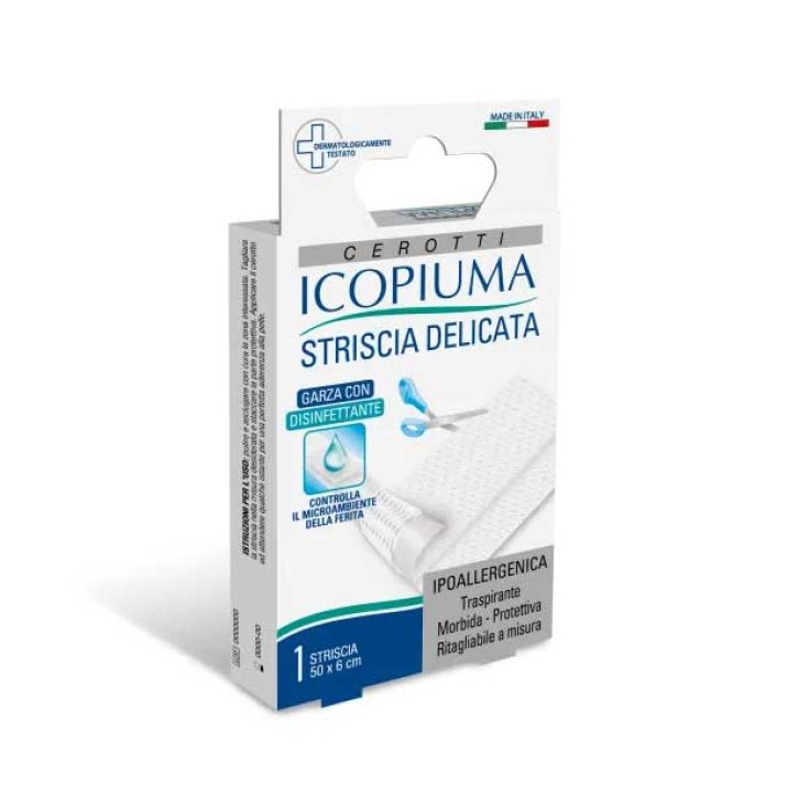 Icopiuma Cerotto Striscia In TNT Ipoallergenica 50x6cm