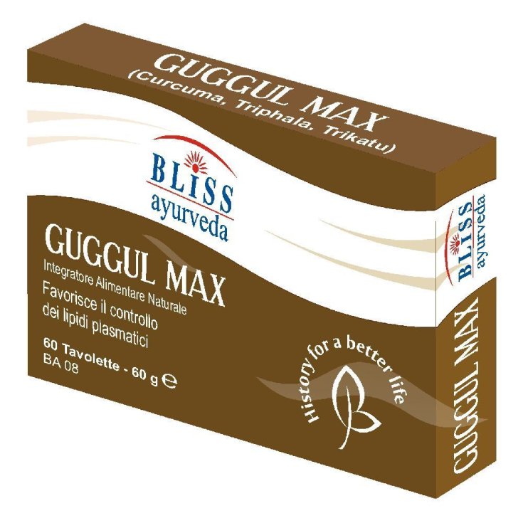 Guggul Max Bliss Ayurveda 60 Compresse