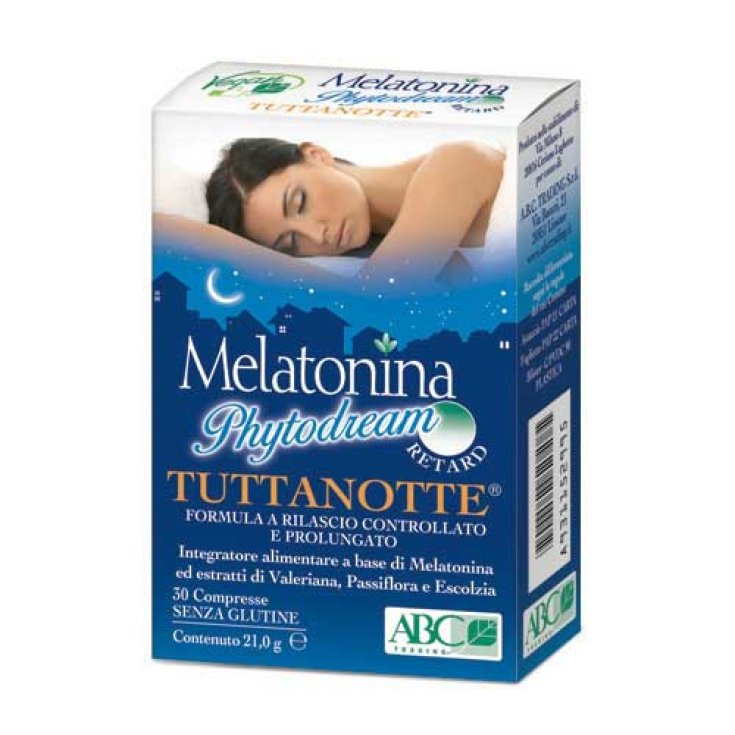 Melatonina Phytodream TUTTANOTTE® Retard ABC Trading 30 Compresse