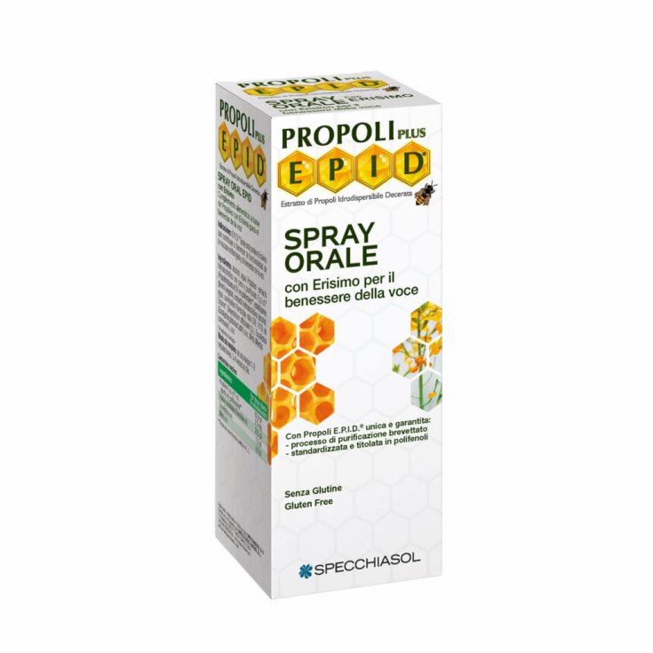 Spray Orale Con Erisimo Propoli E.P.I.D.® Specchiasol 15ml