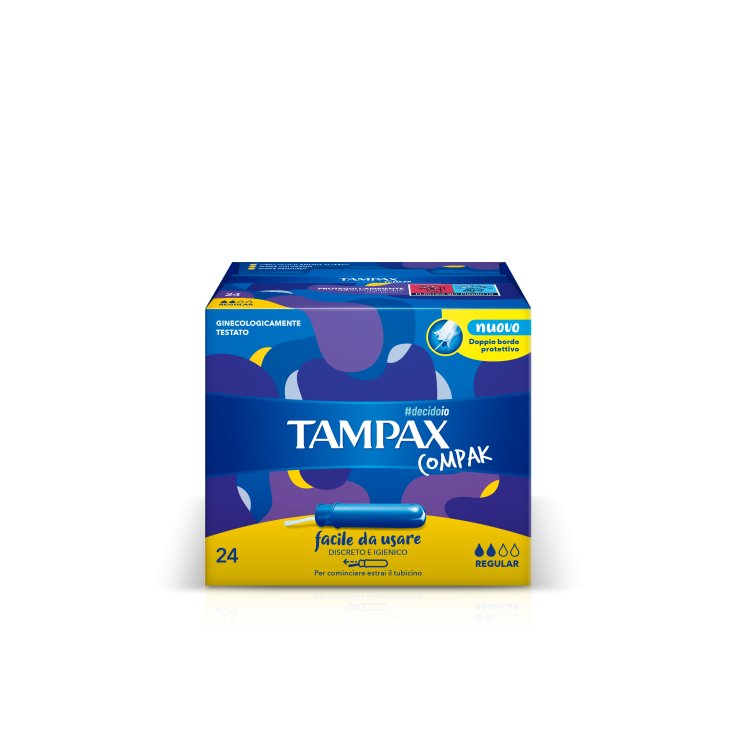 Tampax Compak Regular 24 Assorbenti Interni