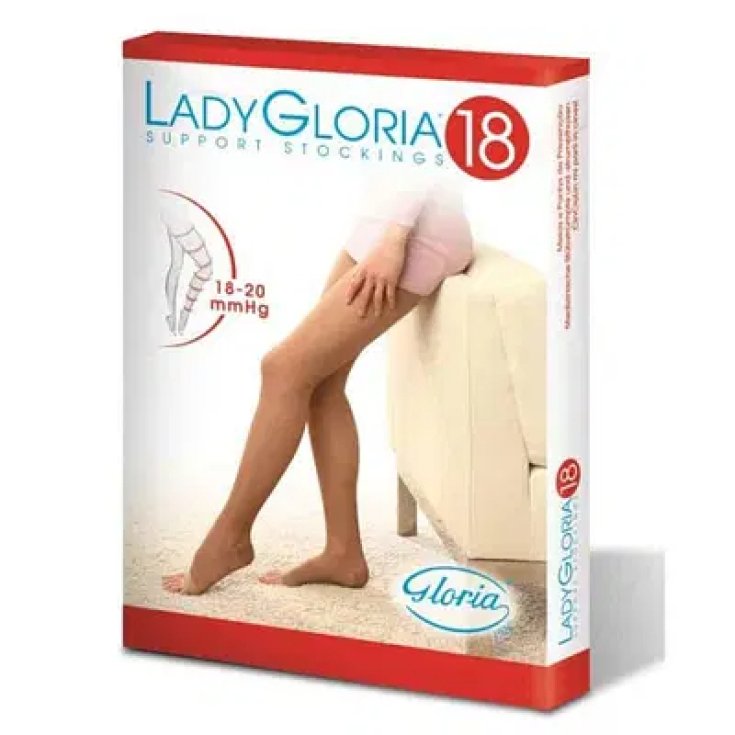 Ladygloria 18 Collant Punta Aperta Sahara 4 GloriaMed&reg; 1 Paio