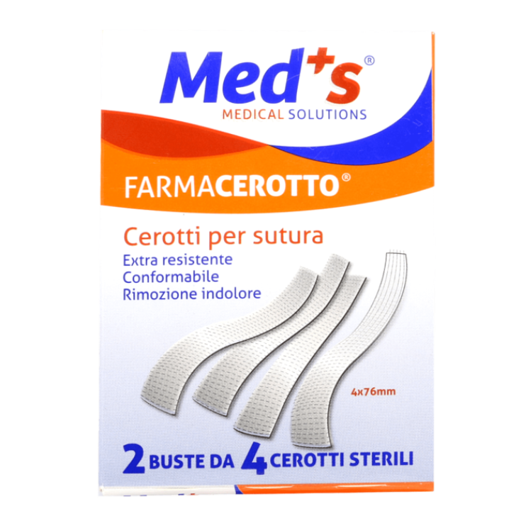 Meds® Cerotti Sutura mm4x76 FARMAC-ZABBAN