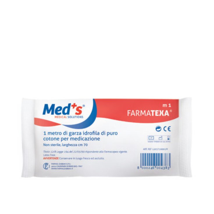 Garza Idrofila 12/8 da 1metro FarmaTexa Med's