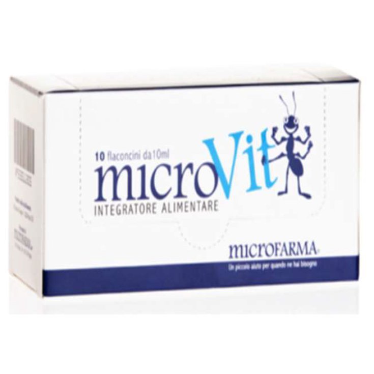 Micro Vit Microfarma 10 Flaconcini 10ml