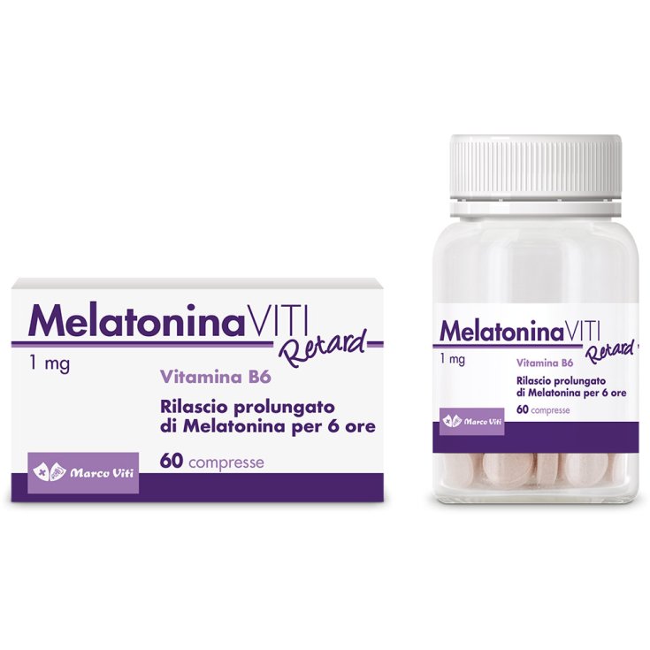 Melatonina VITI Retard 1mg 60 Compresse