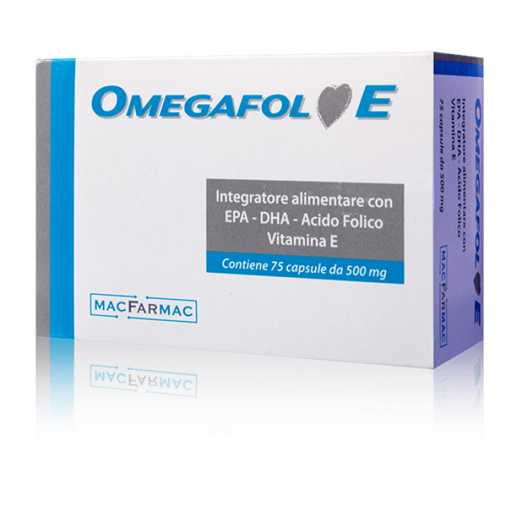 Omegafol E MacFarmac 75 Capsule Da 500mg