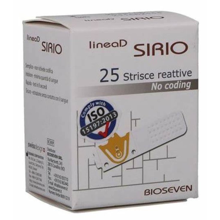 Linea D Sirio Bioseve 25 Strisce Reattive