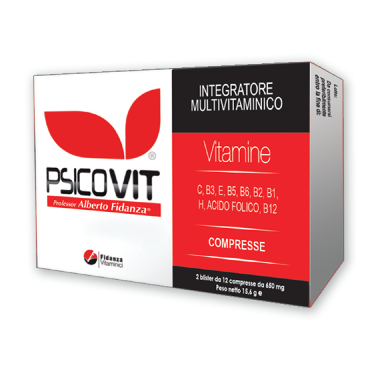 Psicovit Fidanza Vitaminici 24 Compresse