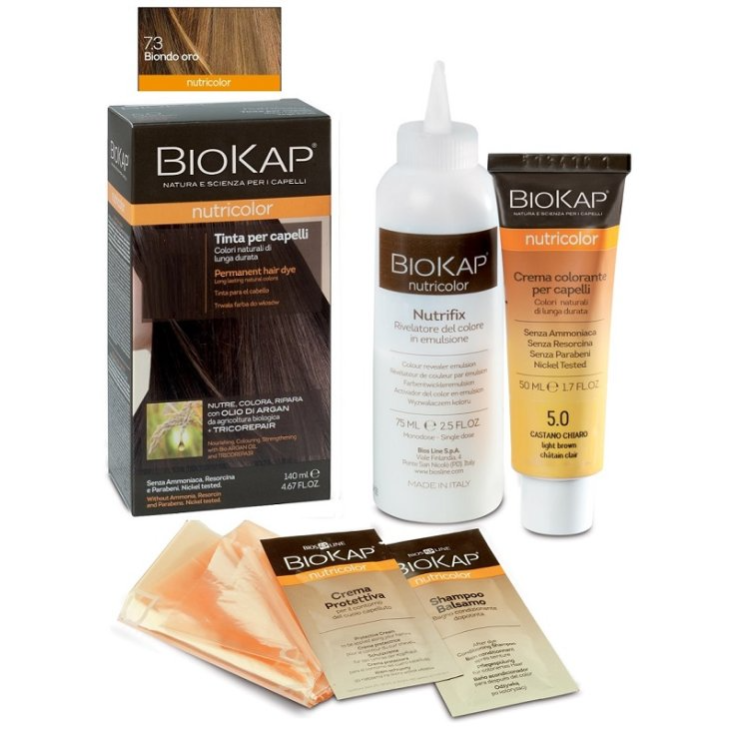 Nutricolor Tinta 7.3 Biondo Oro BioKap&reg; 140ml