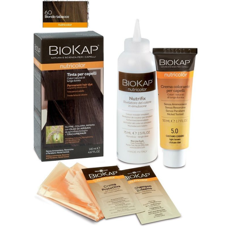 Nutricolor Tinta 8.0 Biondo Chiaro BioKap&reg; 140ml