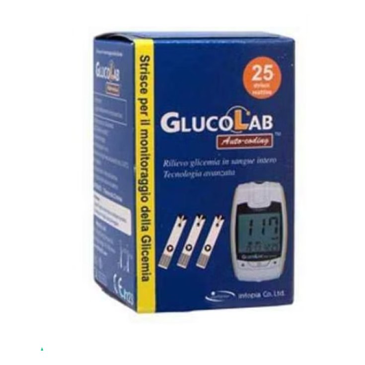 GlucoLab AC Glicemia 25 Strisce Reattive