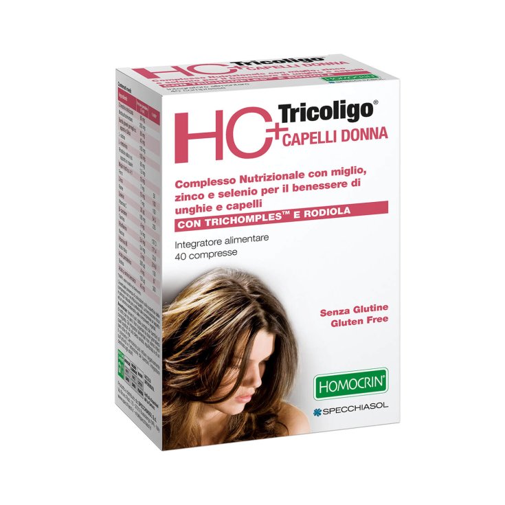 Tricoligo® Capelli Donna HC+ Specchiasol 40 Compresse
