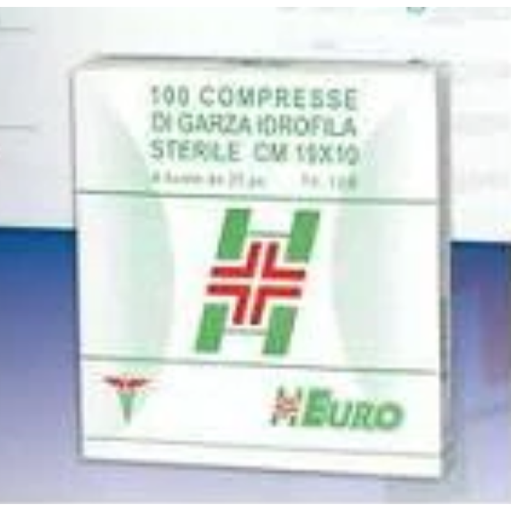 Garza Sterile 10x0cm CuraMed 100 Pezzi