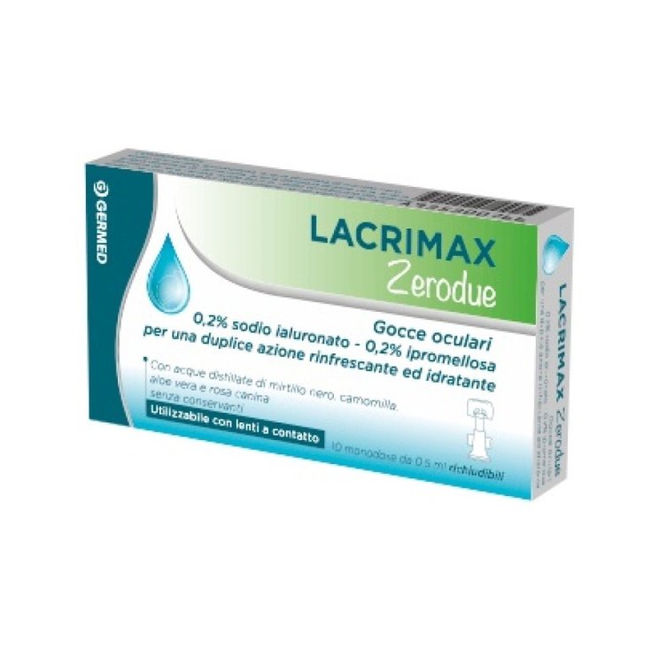 Lacrimax Zerodue 10 Flaconcini