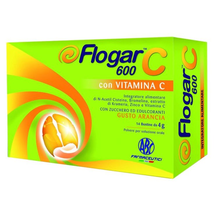 Flogar C 600 Abc Farmaceutici 14x4g