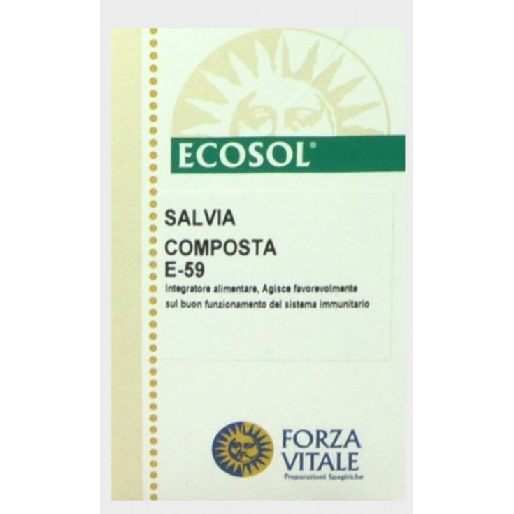 Ecosol Salvia Composta Forza Vitale 10ml