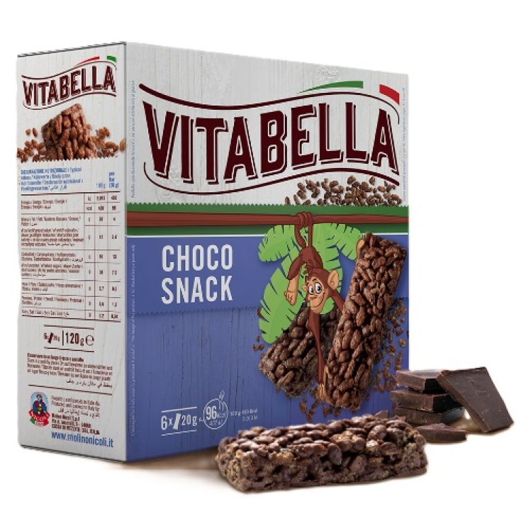 Choco Snack Barretta Ai Cereali Vitabella 6x20g