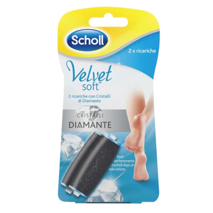 Velvet Soft Roll Ricariche Standard Scholl 2 Pezzi