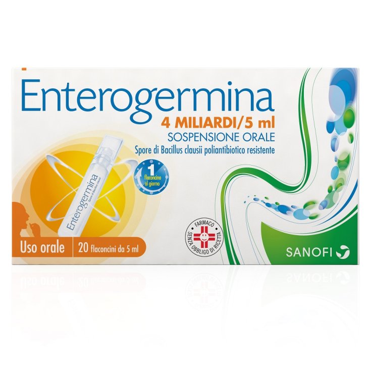 Enterogermina 4 Billion 20 Vials