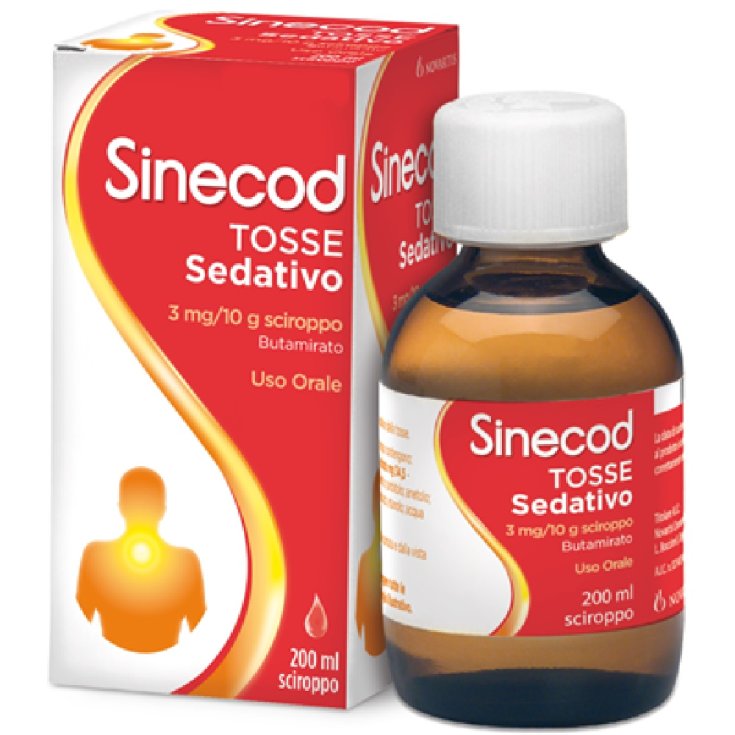 Sinecod Tosse Sedativo 3mg/10g  Sciroppo 200ml