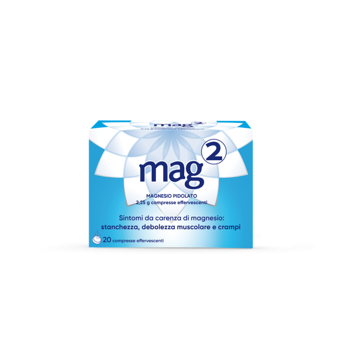 Mag 2 2,25g  Integratore Alimentare 20 Compresse Effervescenti