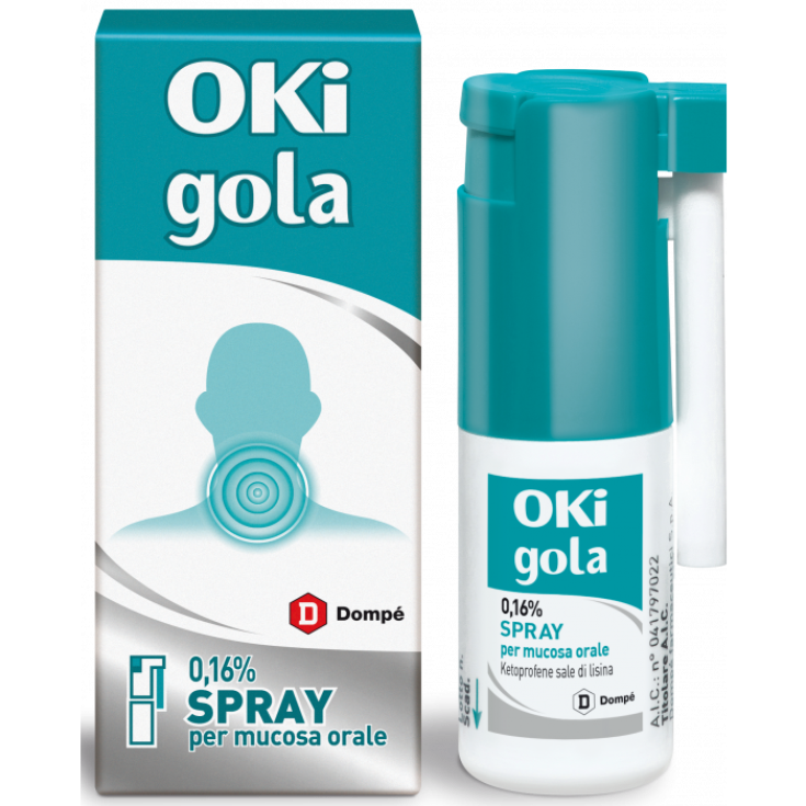 OKI Gola Spray 0,16% Dompé 15ml