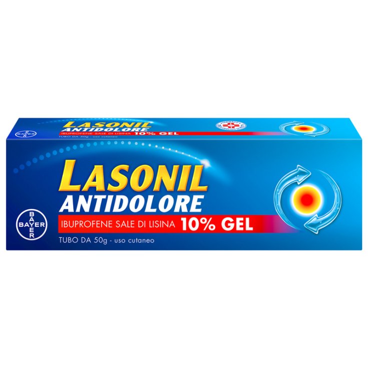 Lasonil Antidolore 10% Gel Antinfiamatorio Bayer 50g 