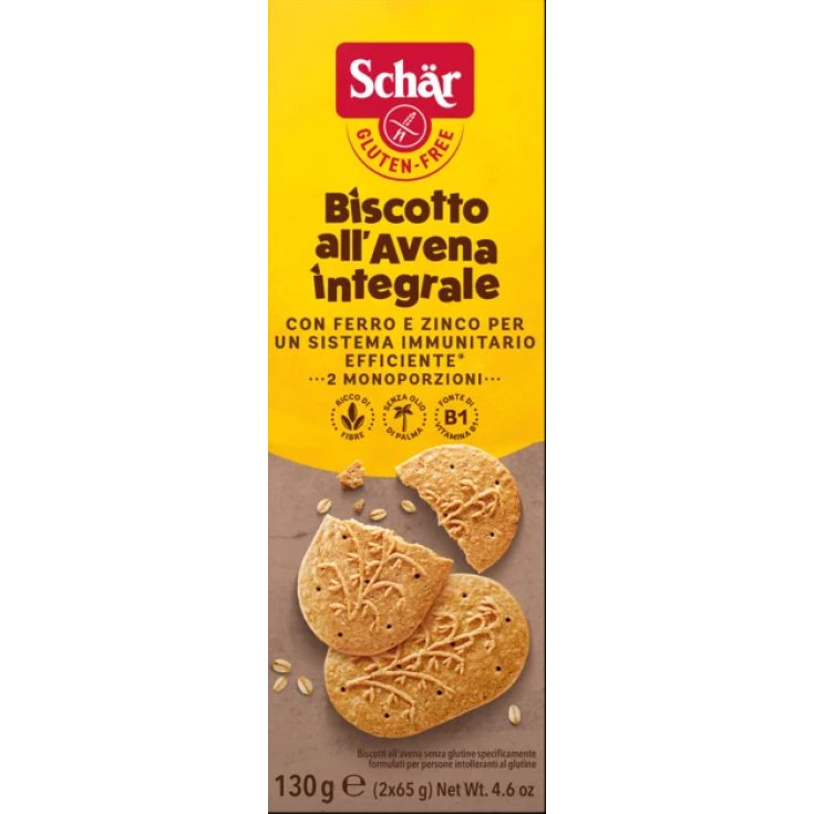 Biscotto all'Avena Integrale Schär 130g