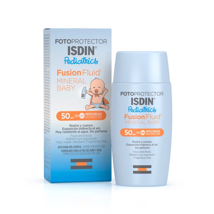Fusion Fluid Mineral Baby Fotoprotector Isdin Pediatrics 50ml