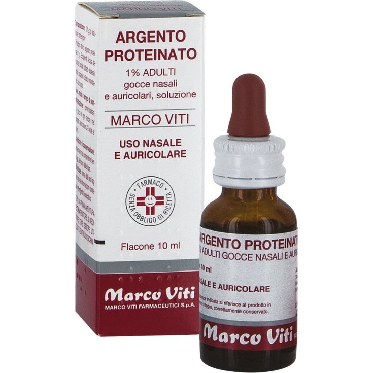 Argento Proteinato 1% Adulti Marco Viti Gocce 10ml