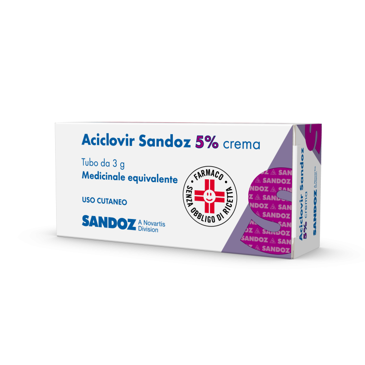 Aciclovir 5% Crema Sandoz 3g