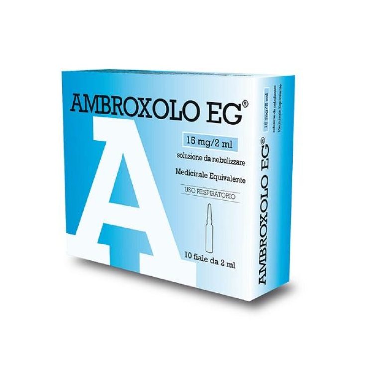 Ambroxolo EG 15mg 2ml Soluzione Da nebulizzare 10 Fiale 