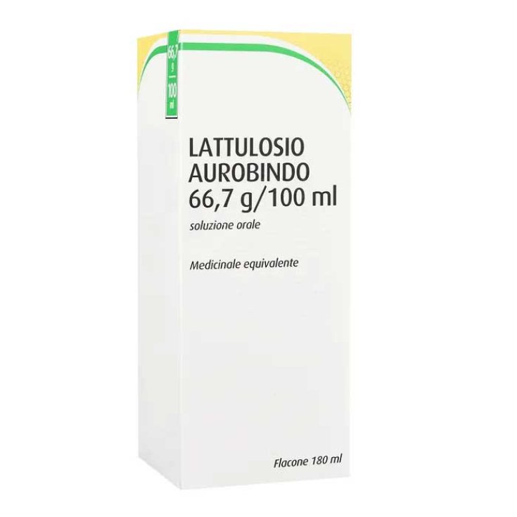 Lattulosio Aurobindo 66,7% Soluzione Orale 180ml