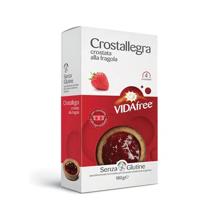 Crostallegra Fragola VIDAfree 180g