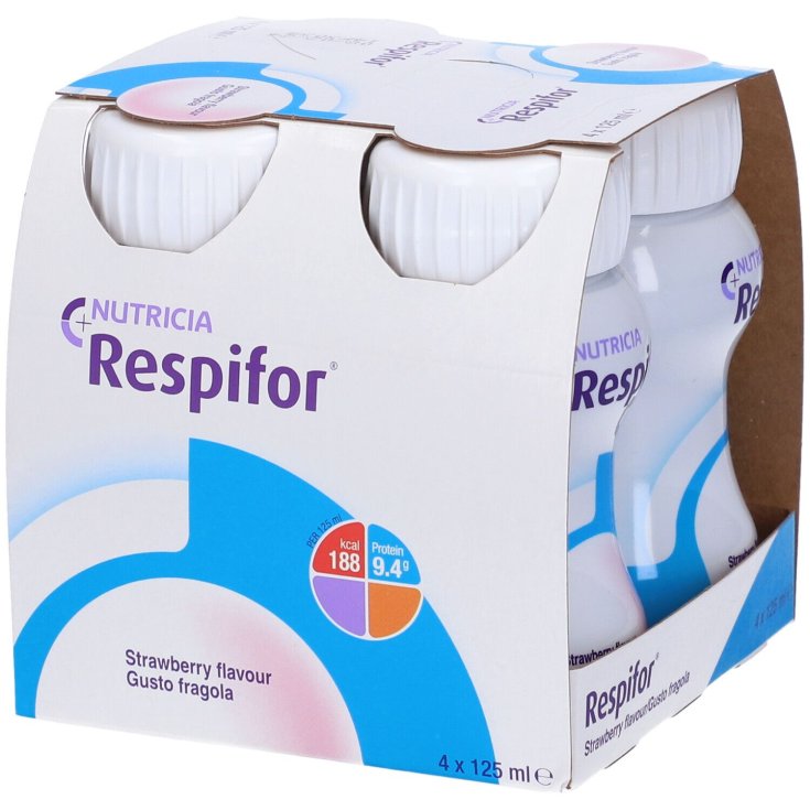 Respifor Fragola Nutricia 4x125ml