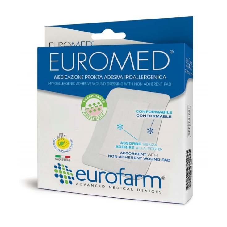 Euromed 10 x 20cm Eurofarm 4 Medicazioni