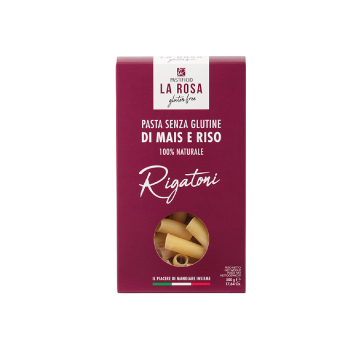 Rigatoni Mais E Riso Pastificio La Rosa 500g