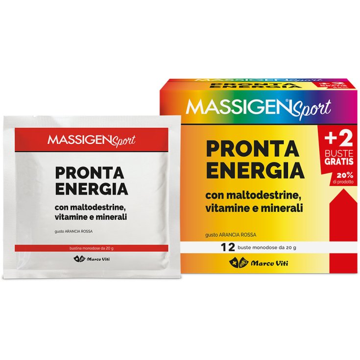 Sport Pronta Energia Massigen Sport 12 Bustine