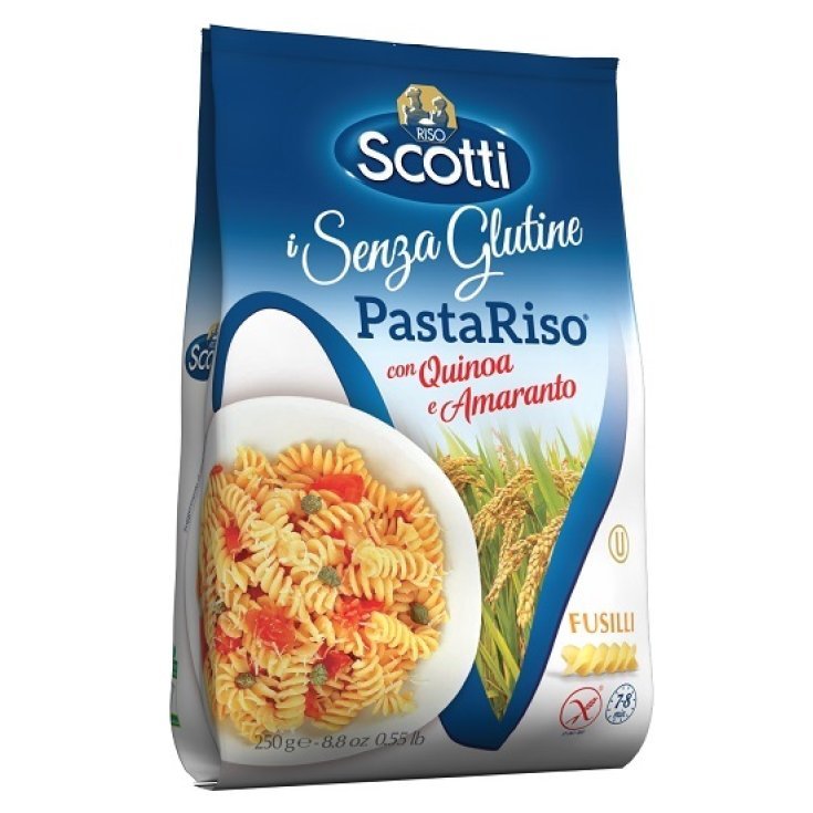 I Senza Glutine PastaRiso Fusilli Con Quinoa E Amaranto Scotti 250g