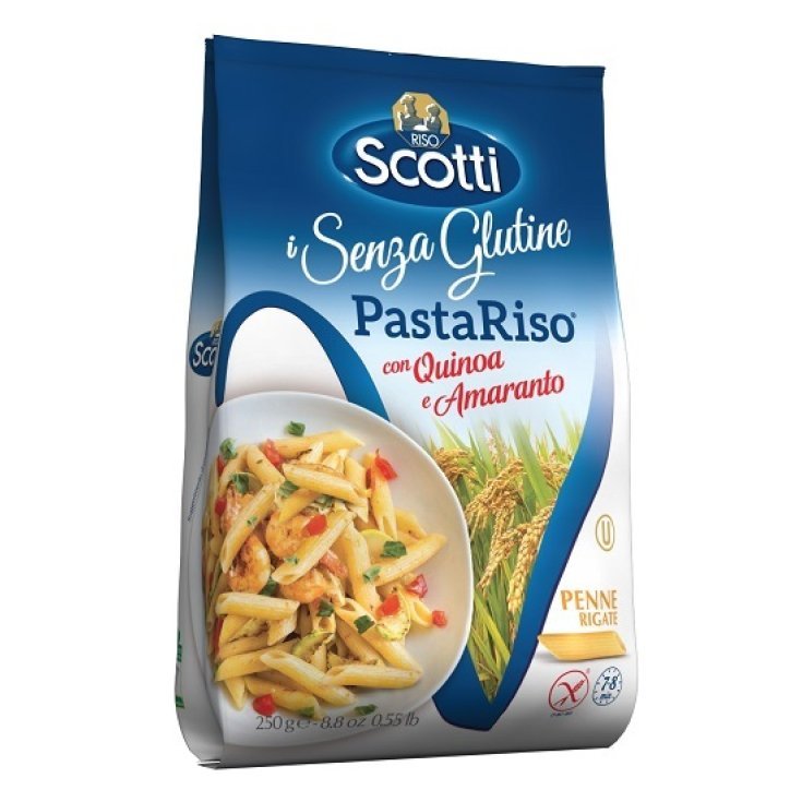 I Senza Glutine PastaRiso Penne Con Quinoa E Amaranto Scotti 250g